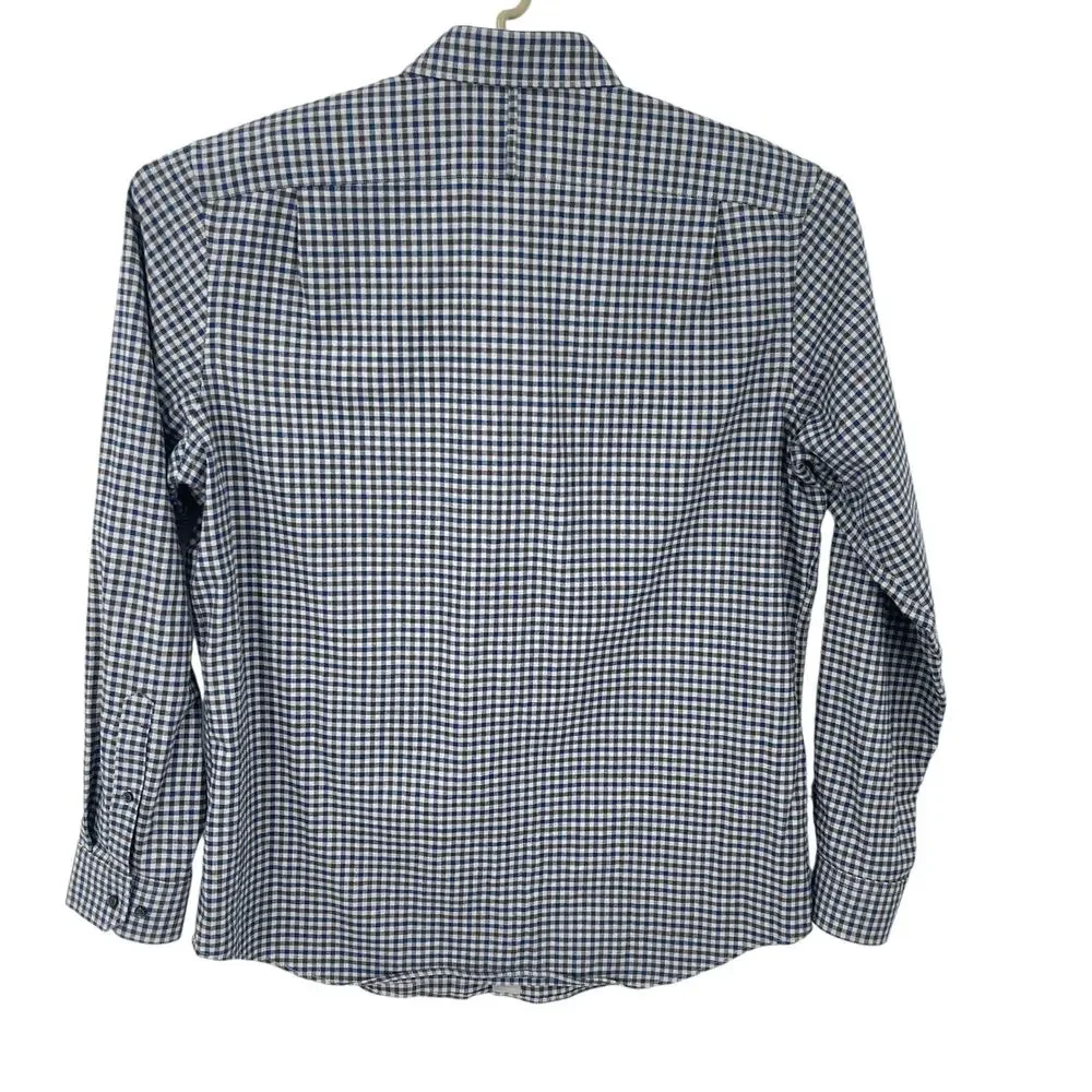 Banana Republic Mens Plaid Brushed Flannel Button Down Shirt Size Xl NEW